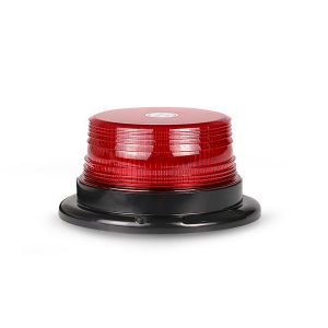 Gyrophare &agrave; LED 12-24 V - Feu clignotant rouge de s&eacute;curit&eacute; pour v&eacute;hicules d'urgence et chantiers - Neuf
