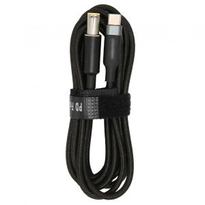 Cable D'alimentation Jorindo Usb C Vers Dc Male Vers Pd Male 7,9 X 5,5 Mm Pour Ordinateur Portable Lenovo (2 Metres) - Neuf