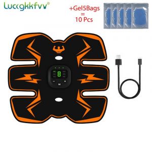 Smart Ems-Appareil De Musculation Électrique Sans Fil,Stimulateur De Muscles,Fitness,Entraînement Abdominal,Perte De Poids,Autocollants,Masseur Amincissant Pour Le Corps - Type M3 5 Gel - Neuf