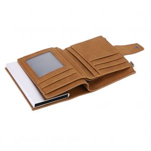 HJLIAN Portefeuille elegant porte-cartes RFID antimagnetique antivol - Neuf