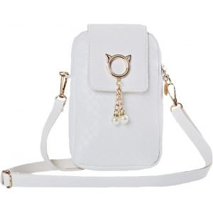 TZF-Petit sac à bandoulière pour téléphone portable, mini sac à bandoulière pour femmes et filles en cuir synthétique - Neuf
