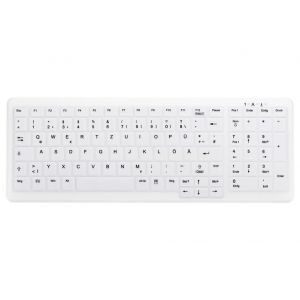 Active Key MedicalKey AK-C7000 - Clavier - sans fil - 2.4 GHz - Allemand - blanc - Neuf