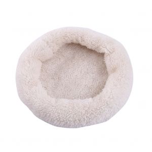 Hjlian Lit En Polaire Douce Pour Hamster, Herisson, Ecureuil, Cochon D'inde, Furet, Petit Animal (Beige L) - Neuf