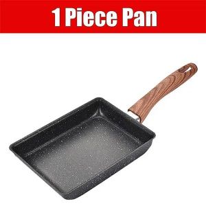 Poêle À Omelette Japonaise Poêle À ?Ufs Antiadhésive Poêle Rectangulaire Tamago Petite Poêle À ?Ufs Avec Outils De Cuisine-1 Piece Pan- - Neuf