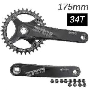 Pedalier Prowheel A Trous Carres Pour Vtt, 104bcd, 170 Mm, 175 Mm, Plateau Deckas, 30 Dents, 32, 34, 36, 38, 40 Dents, 1x, 2x, 1, 2 Vitesses Boris - Neuf