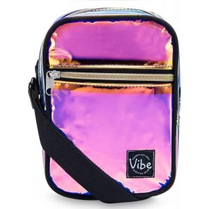 SJZG-Sac &Agrave; Bandouli&egrave;re 5 En 1 Pour Homme Et Femme - Multi-Usage En Polyester Recycl&eacute; - Sac Banane, Violet Holographique, Small, Sac &Agrave; Bandouli&egrave;re Violet - Neuf