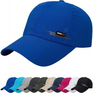 Kalanka-Casquette De Baseball Anti Soleil Coton Baseball Cap Casquette De Baseball Réglable Unisexe Unisexe Réglable Chapeau Soleil Golf Sports - Neuf