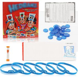 Eryi-Jeu Devine Qui Je Suis, Jeu De Société De Devinettes D'images, Jeu De Cartes De Questions Rapide, Jeu De Société Famille Pour Enfants 7+ Ans (Version Anglaise) - Neuf