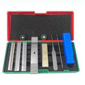 1 boîte AB trois têtes feuille d'étain outils ensemble complet serrurier outil fournitures ouvre-porte serrure serrurier outils de serrurier - Neuf