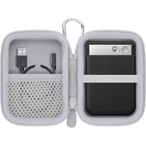 pour PLAUD Note Enregistreur Vocal IA Étui Rigide de Transport,Housse de Protection Compatible avec PLAUD Note AI Enregistreur Audio avec Mousqueton,Étui Seulement (Blanc).[V475] - Neuf