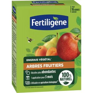 KALANKA-FERTILIGENE FEGFRUI12 - Engrais Végétal des Arbres Fruitiers 1,2 kg - Des récoltes plus abondantes - Seulement 1 application en 3 mois - Jusqu'à 16 arbres environ - Produit 100% naturel avec - Neuf