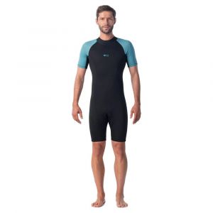 Aquawave Combinaison De Plong&eacute;e En N&eacute;opr&egrave;ne Surfi Homme M Noir / Teal - Neuf