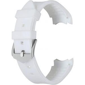 Kal-18mm 20mm 22mm 24mm Silicone Universal Bend End Bracelet Noir Blanc Vert Bleu Orange Rouge Gris Bracelet Homme Femme - Neuf