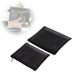 MAA-2PCS Trousse de Toilette Transparente, Kit de Voyage pour l¿Avion, Sac de Rangment pour Voyage Avion Transparente Sac Cosmétiques pour Homme et Femme - Neuf