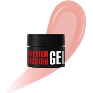 Odi Professional Construction Ongle Uv - Medium Builder Gel Apricot Uv Led - Gel Ongles Pour Nail Extension 13 Ml - Neuf