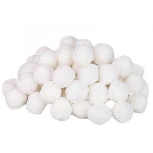 Piscines Boules De Filtre Portable Humide Sec Coton Cartouche Propre Aquarium Matériau Filtre Fibre De Purification De L'eau - Neuf