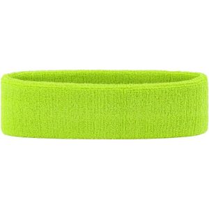 Bandeau De Sport, Bandeau Anti-Transpiration, Bandeau Rayé Pour La Tête Et Le Poignet, Bandeau De Basket-Ball, Bandeau Absorbant L'humidité, Vert - Neuf