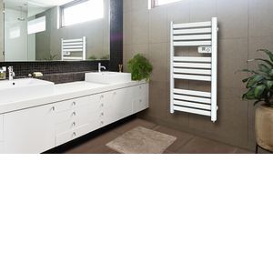Carrera Cayenne Radiateur sèche-serviette 500W à lames plates - Neuf