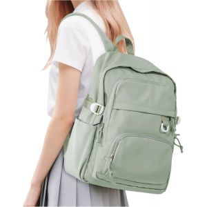 Sac a Dos Scolaire Multipoches,Sacs D'école Cartable Primaire Grand,Sac à Dos Lycee,Sac Université Femme,Sac Scolaire Ado 30L.[U334] - Neuf