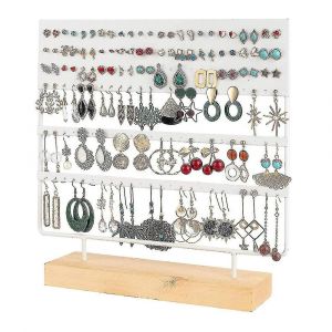 Support de boucle d'oreille Présentoir 3 niveaux Clou-d'oreille-YUHAO - Neuf