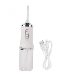 Irrigateur Dentaire Portable, Nettoyeur De Tartre Dentaire Professionnel, Elimine Le Tartre Dentaire, Blanc - Neuf
