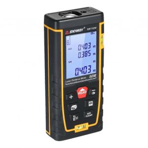 T&eacute;l&eacute;m&egrave;tre laser num&eacute;rique portable SNDWAY Mini t&eacute;l&eacute;m&egrave;tre portable T&eacute;l&eacute;m&egrave;tre de haute pr&eacute;cision avec 30 groupes de stockage de donn&eacute;es R&eacute;tro&eacute;clairage d'affichage LCD 2 - Neuf