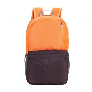 Sac A Dos Leger Pour Sports De Plein Air Et Loisirs, Sac A Bandouliere Pour L'escalade, Orange Et Marron - Neuf