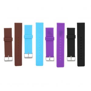 4pcs Montre Bande Hommes Femmes R&eacute;glable Bracelet &Eacute;tanche Remplacement 20mm - Neuf