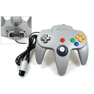 MANETTE CONTROLLER POUR JEUX CONSOLE NINTENDO 64 N64 - Neuf