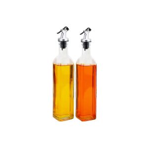 Flacon Distributeur En Verre De 250 Ml Pour Huile Et Vinaigre - Lot De 2 - Neuf