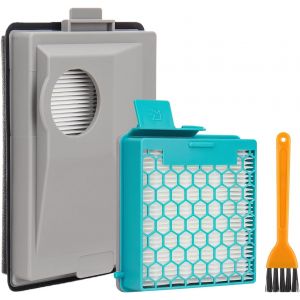 Filtres HEPA de rechange compatibles avec Miele Boost CX1 Active/Allergy/Parquet PowerLine, pour SF-HA 60/SF-HY 60 (Lot de 2) - Neuf