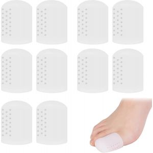 Capuchon De Gros Orteil,Protecteur D'orteil En Silicone Respirant Manchons De Couverture D'orteil Avec Trous,Soulage La Douleur - Neuf
