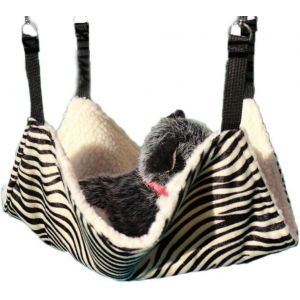 Hamac Lit Balan&ccedil;oire Matelas De Cage Pour Chat Couverture Lit Suspendue Pour Animaux Rat Furet Lapin - Neuf