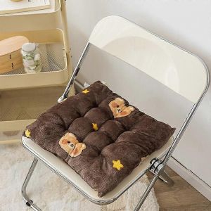 Antidérapant de Chaise Coussin Pour Chaises de Bureau Ergonomique en Mousse à Mémoire de 16 x 16 Pouces Noir - Neuf