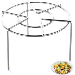 Jexnovashop-Grille Vapeur En Acier Inoxydable Pour Accessoires Instant Grille Vapeur Ronde Grille Vapeur De Cuisine Facile &Agrave; Utiliser - Neuf
