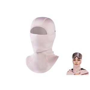 Cagoule D'hiver En Polaire Thermique Coupe-Vent - Rose - Neuf