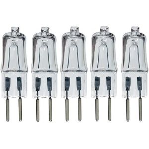 Sjzg-Ampoule Halogène G5.3, Accessoires De Lampe 12v 24v 36v 110v 220v,35w 50w Blanc Chaud 2700k, 10 Pièces,24v-35w,5 Pièces - Neuf