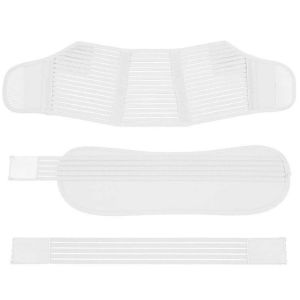 Ceinture De Maternité Pour Femme Enceinte - Soutien Du Ventre Après L''accouchement - Taille M - Blanc - Neuf