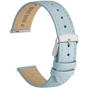 Kalanka-Bracelets De Montre &Eacute;l&eacute;gants, Bandes De Remplacement En Cuir V&eacute;ritable, Boucle En Acier Inoxydable, Bracelet De Montre De Remplacement Compatible Pour Homme Et Femme 16mm 18mm 20mm - Neuf