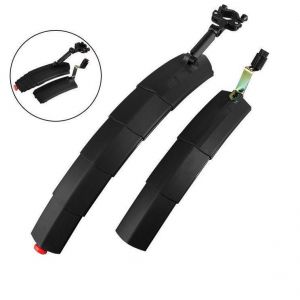 Garde-Boue Rétractable Pour Vélo De Montagne, Ultra Résistant À La Pression, Noir - Neuf