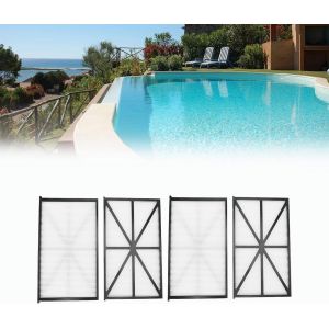 Lot de 4 Filtres de Nettoyeur de Piscine Robotique,Cartouches Filtrantes de Rechange pour Nettoyeur de Piscine Robotique,Lavable Rcx70101,pour Tigershark pour Sharkvac pour - Neuf