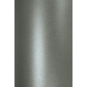 20x Papier Gris Nacr&eacute; 120g A4 210 X 297 Mm Aster Metallic Grey Papier M&eacute;tallis&eacute; Brillant Pour Scrapbooking Bricolage Diy D&eacute;coration Travaux Manuels Invitations Mariages Anniversaires - Neuf