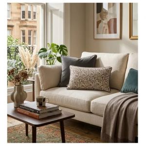 Coussin En Gaze De Coton 40 X 60 Cm Leopard Leonie - Neuf