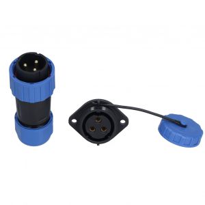 XYONG Connecteur d'alimentation aviation etanche IP68, 250 V, 612 mm, LP20 (3 broches) - Neuf