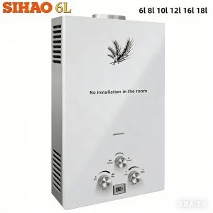 Chauffe-eau,6L,12KW-SIHAO-Chauffe-eau instantan&eacute;, garantie 1 an-Blanc - Neuf