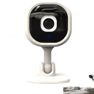 Cam&eacute;ra de s&eacute;curit&eacute; domestique 1080p avec d&eacute;tection de mouvement, vision nocturne, audio bidirectionnel, alimentation USB et Wi-Fi 2,4 GHz - Neuf