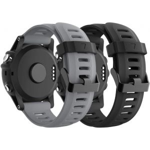 Kalanka-Bracelet De Rechange En Silicone Souple Et Respirant Compatible Avec Fenix 3 / Fenix 3 Hr/Fenix 5x / Fenix 6x / Fenix 6x Pro - Neuf