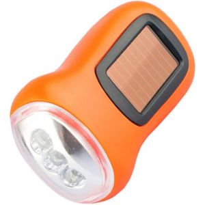 Lampe De Poche &Agrave; Manivelle Solaire Rechargeable Led Haute Luminosit&eacute; Portable Pour Camping 1 - Neuf