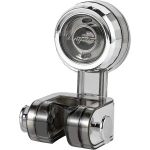 Support Pommeau De Douche, Support Douche Ventouse Avec Crochet, Amovible Et Support Douchette, R&eacute;glable Forte Adsorption Universelle Support Pommeau De Douche Sans Percage - Neuf