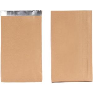 TIANYI-Lot de 100 sacs d'emballage en aluminium pour hamburgers, sacs doublés de feuille d'aluminium, parfaits pour sandwichs, barbecues, hot-dogs, feuilles de papier kraft pour pique-nique, festival - Neuf